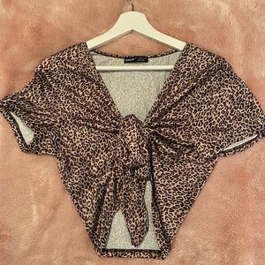 Cheetah Print Going Out Top